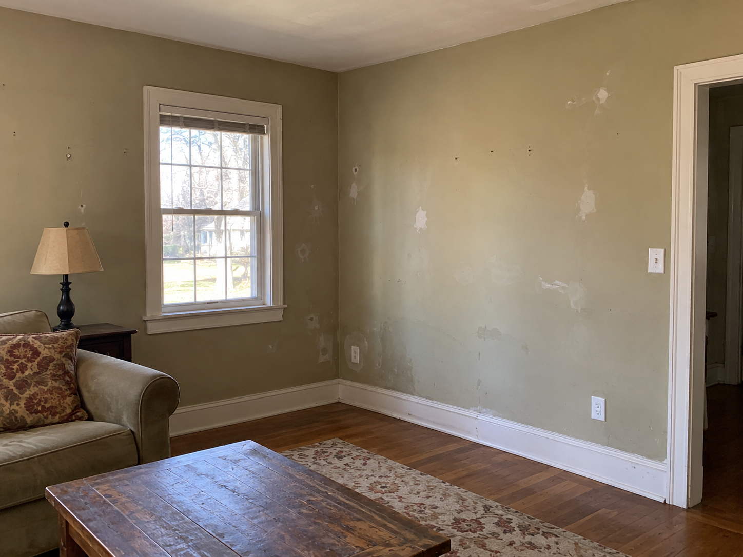 Interior Painting before — sample project preview
